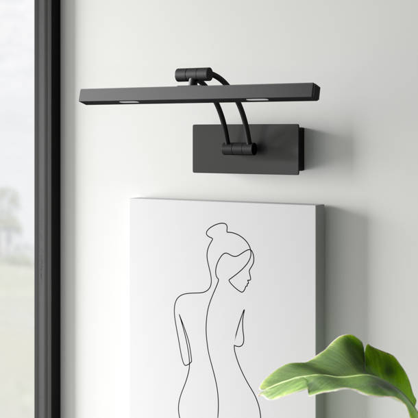 Alcott Hill® Battery Operated Dimmable LED Wall Mounted Picture Light